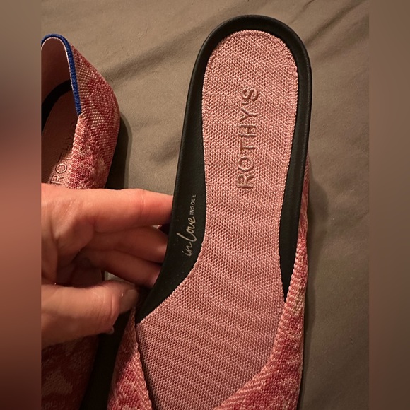 Rothy's The Point II Women's Flats in Hibiscus Chantilly 7.5 NIB - Picture 7 of 16
